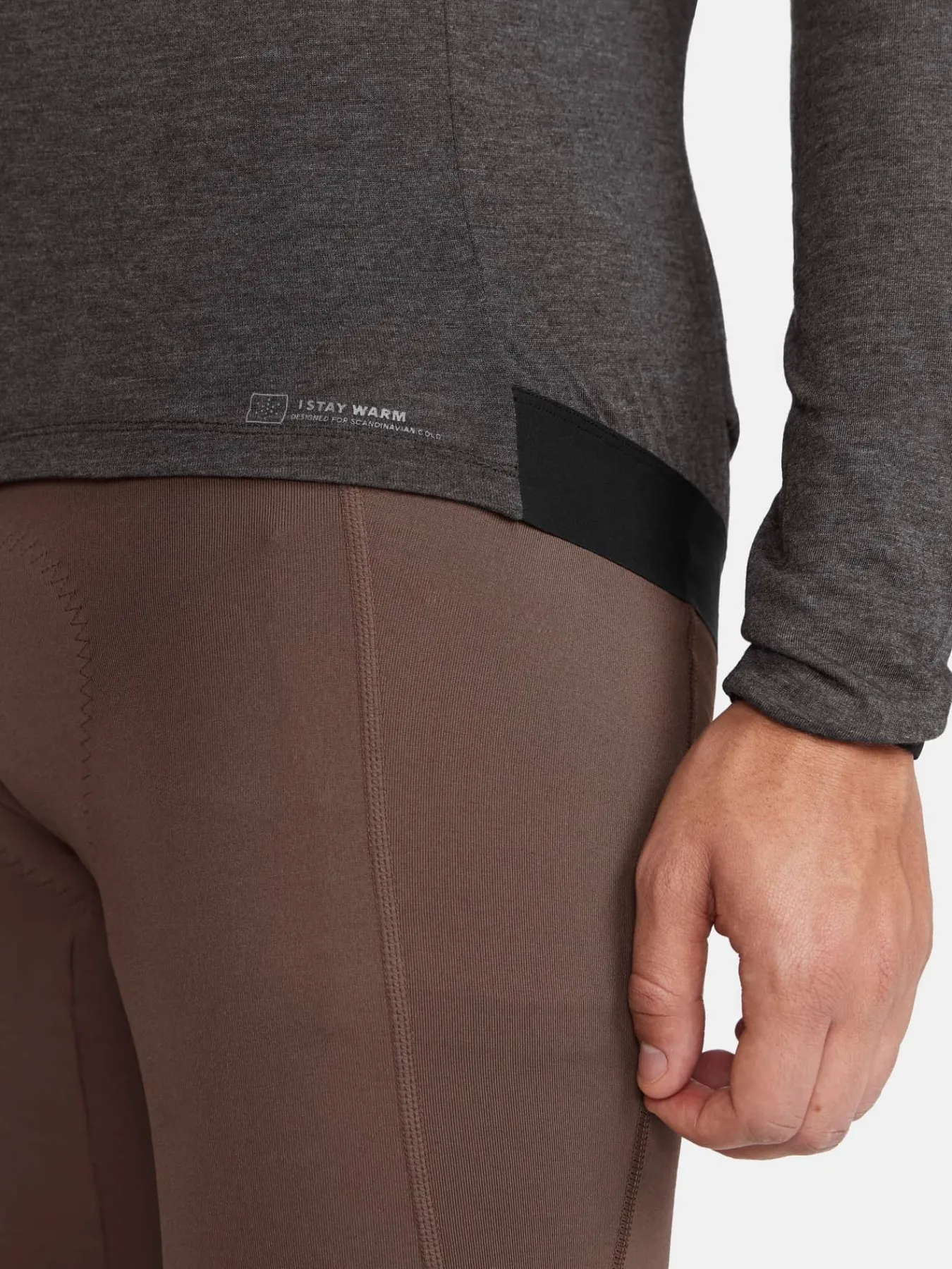 Craft Sportswear T-Shirts & Tröjor^Core Bike Essence Wool LS Jersey M Black-Melange