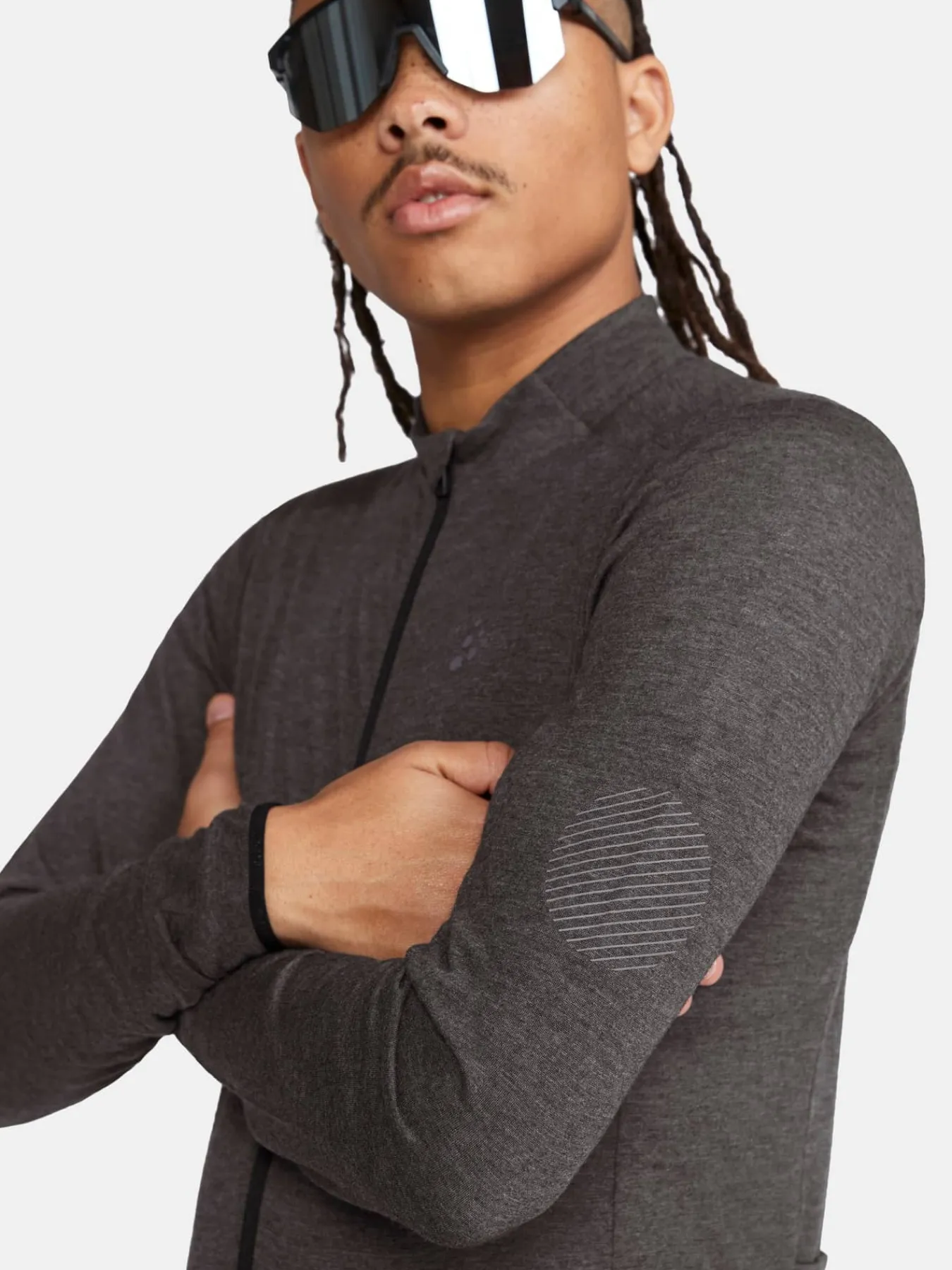 Craft Sportswear T-Shirts & Tröjor^Core Bike Essence Wool LS Jersey M Black-Melange