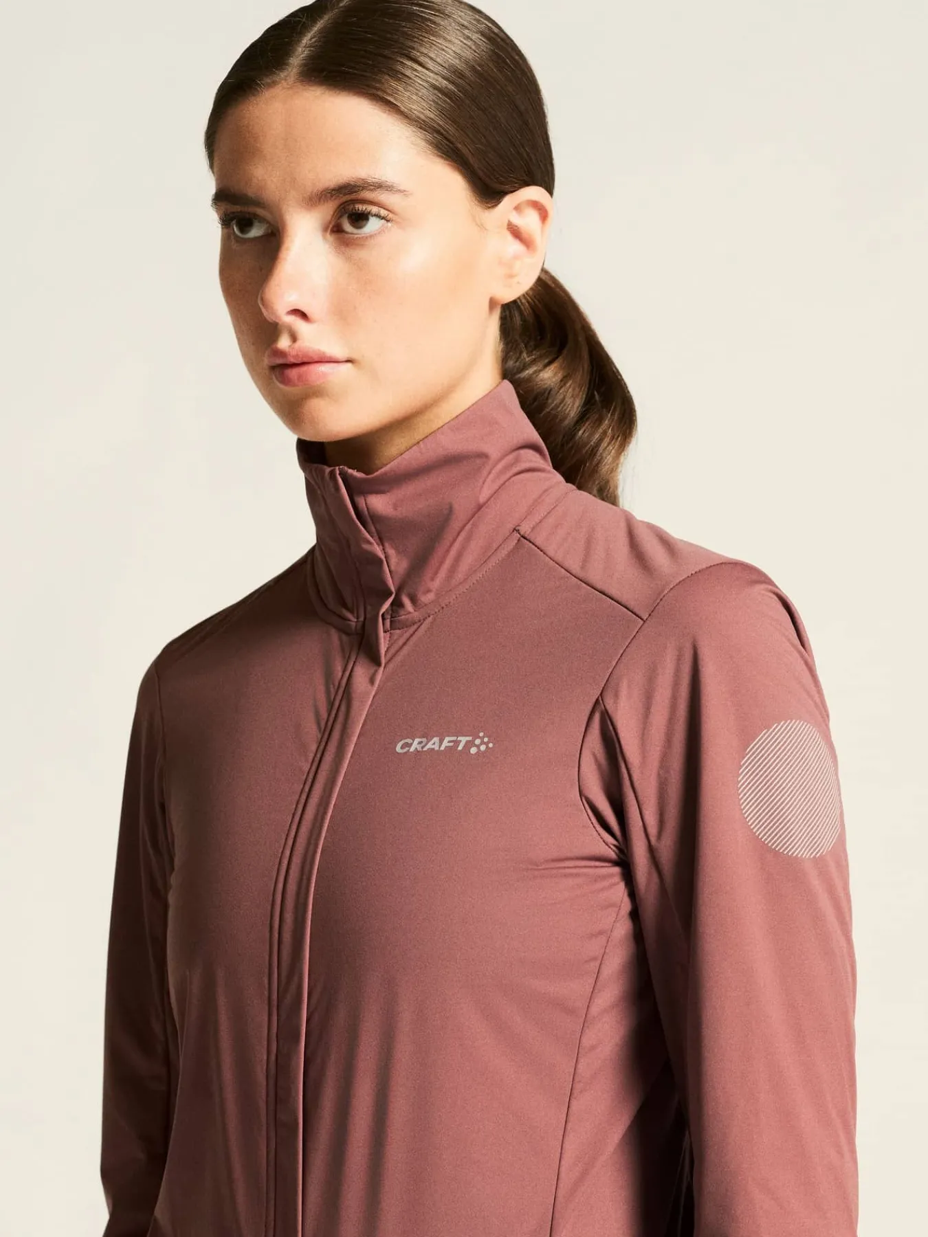 Craft Sportswear Jackor & Västar^Core Bike SubZ Insulate Jacket W Rose Brown