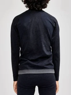 Craft Sportswear T-Shirt|Aktiva Underställ^CORE Dry Active Comfort LS JR Black (Box)