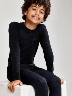 Craft Sportswear T-Shirt|Aktiva Underställ^CORE Dry Active Comfort LS JR Black (Box)