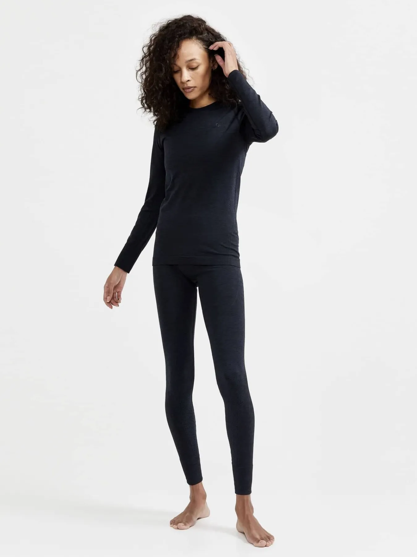 Craft Sportswear Underställ|Aktiva Underställ^CORE Dry Active Comfort Ls W Black (Box)