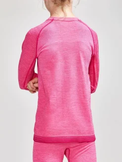 Craft Sportswear T-Shirt|Aktiva Underställ^CORE Dry Active Comfort LS JR Fame (Box)