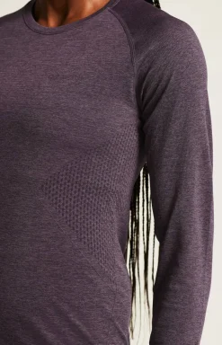 Craft Sportswear Underställ|Aktiva Underställ^CORE Dry Active Comfort Ls W Dk Plum
