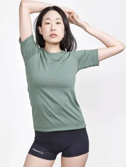 Craft Sportswear T-Shirts & Tröjor|Underställ^CORE Dry Active Comfort Ss W Moss (Box)