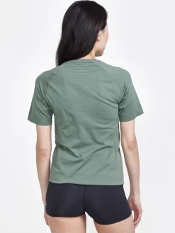 Craft Sportswear T-Shirts & Tröjor|Underställ^CORE Dry Active Comfort Ss W Moss (Box)