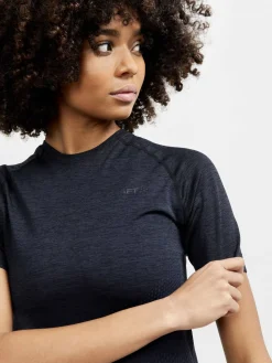 Craft Sportswear T-Shirts & Tröjor|Underställ^CORE Dry Active Comfort Ss W Black (Box)