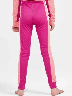 Craft Sportswear Aktiva Underställ|Underställsset^CORE Dry Baselayer Set J Coral-Roxo