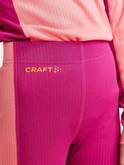 Craft Sportswear Aktiva Underställ|Underställsset^CORE Dry Baselayer Set J Coral-Roxo