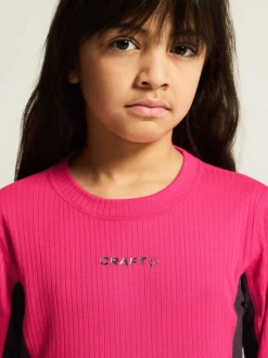 Craft Sportswear Aktiva Underställ|Underställsset^CORE Dry Baselayer Set J Fame/Dk Plum