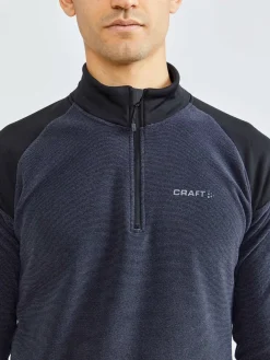Craft Sportswear Mellanlager & Fleece|Mellanlager^CORE Edge Thermal Midlayer M Black-Asphalt