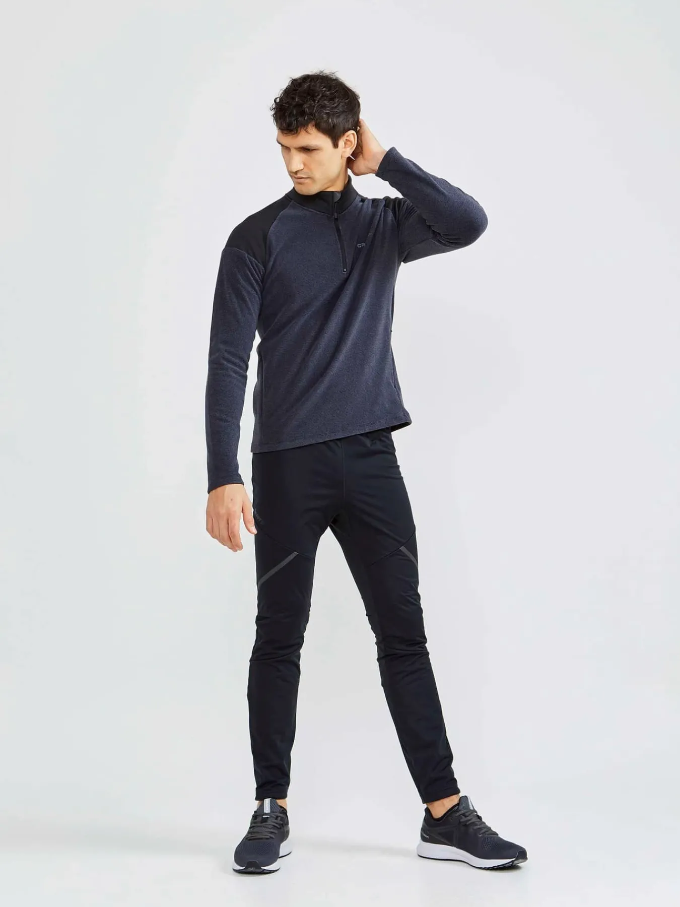 Craft Sportswear Mellanlager & Fleece|Mellanlager^CORE Edge Thermal Midlayer M Black-Asphalt
