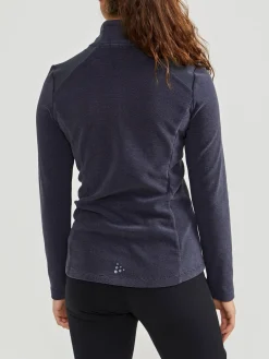 Craft Sportswear Mellanlager & Fleece|Mellanlager^CORE Edge Thermal Midlayer W Black-Asphalt