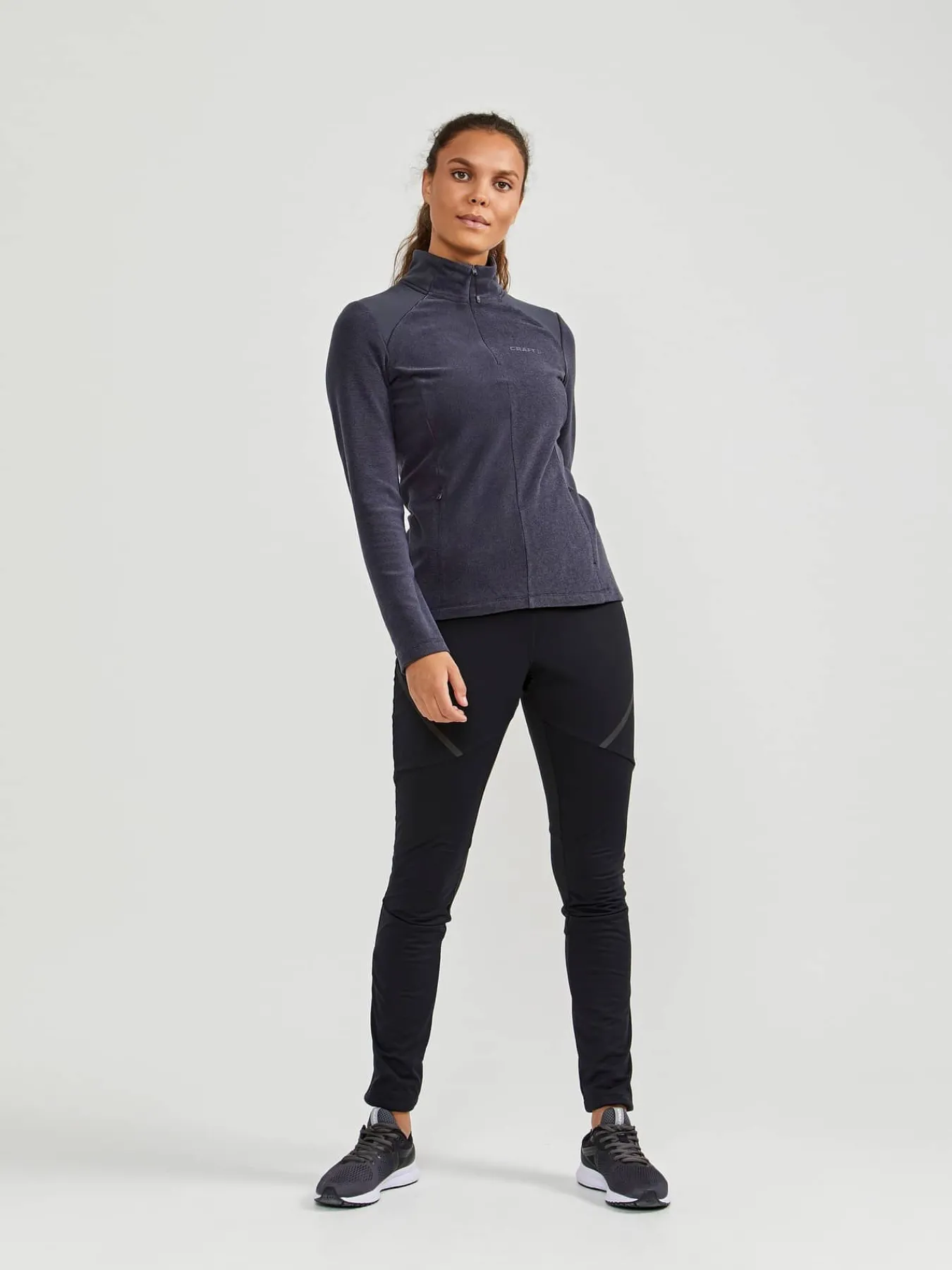 Craft Sportswear Mellanlager & Fleece|Mellanlager^CORE Edge Thermal Midlayer W Black-Asphalt