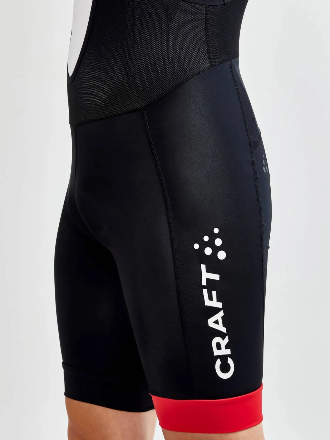 Craft Sportswear Bibs^CORE Endur Bib Shorts M Black-Bright Red