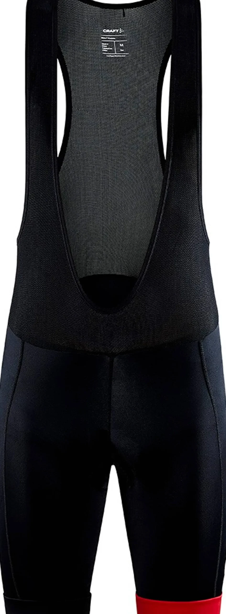 Craft Sportswear Bibs^CORE Endur Bib Shorts M Black-Bright Red