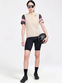Craft Sportswear T-Shirts & Tröjor^CORE Endur Logo Jersey W Ecru-Slate