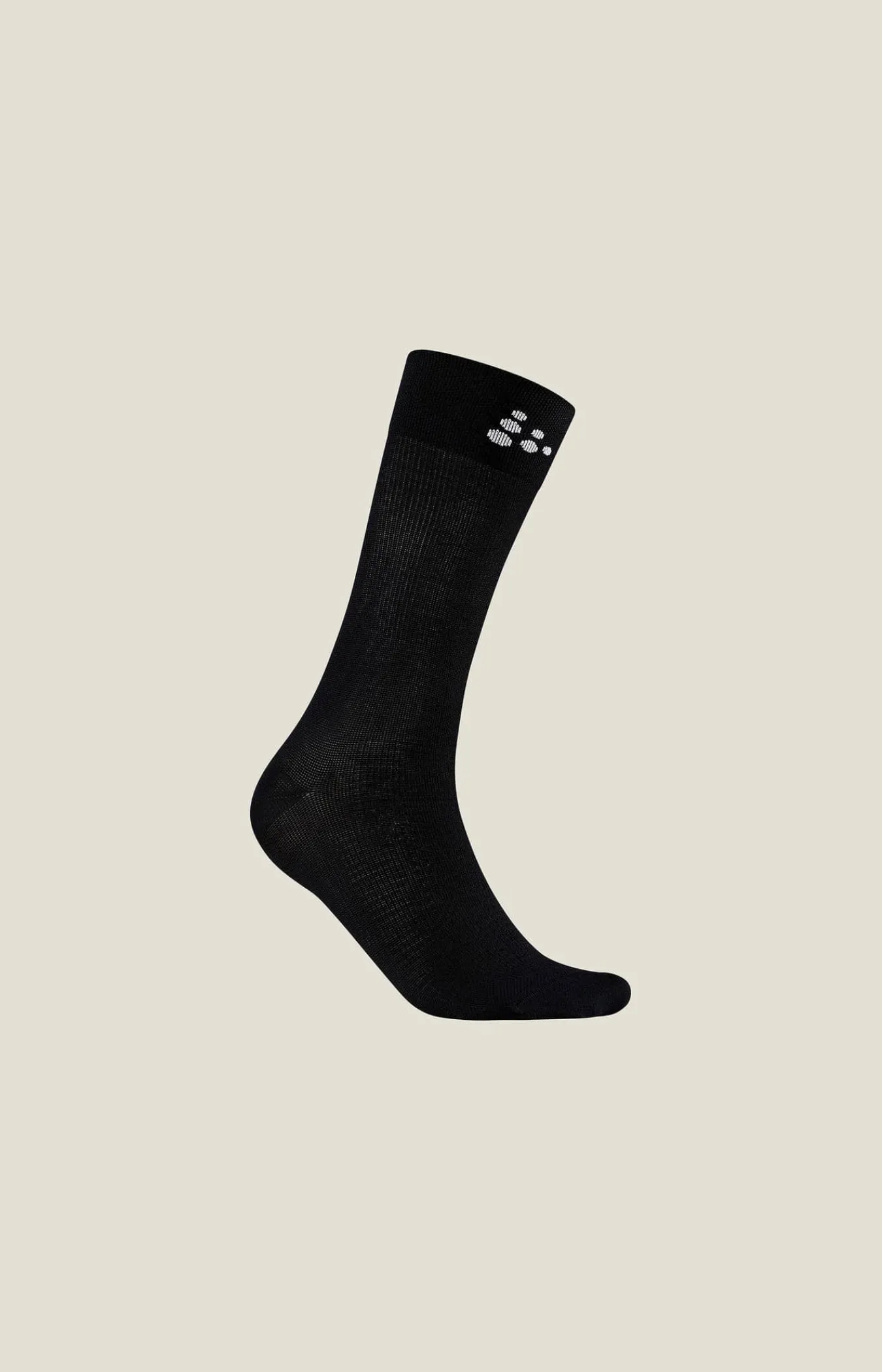 Craft Sportswear Strumpor|Underställ^CORE Endur Sock Black-White