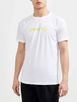 Craft Sportswear T-Shirts & Tröjor|Träning^CORE Essence Logo Tee M White