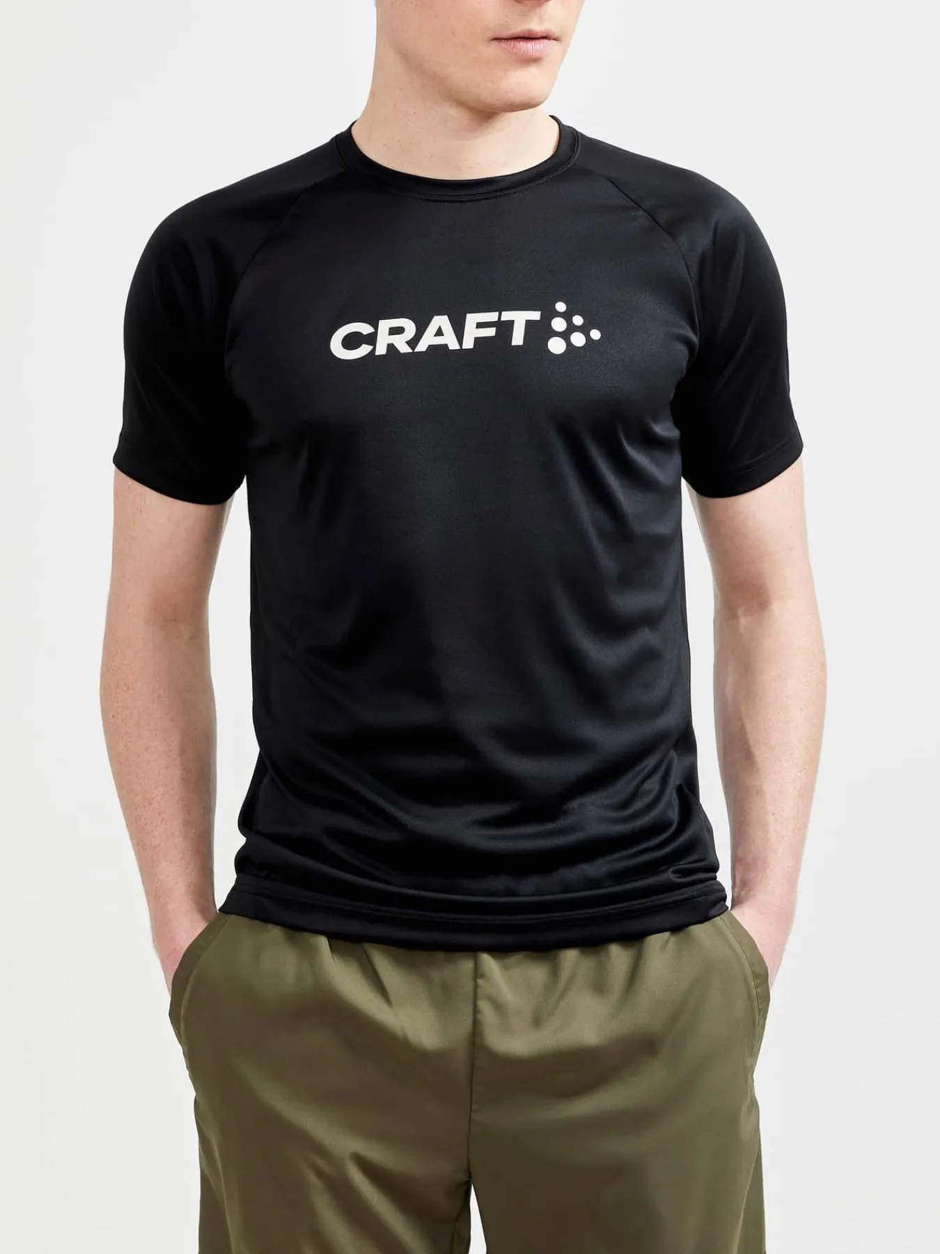Craft Sportswear T-Shirts & Tröjor|Träning^CORE Essence Logo Tee M Black