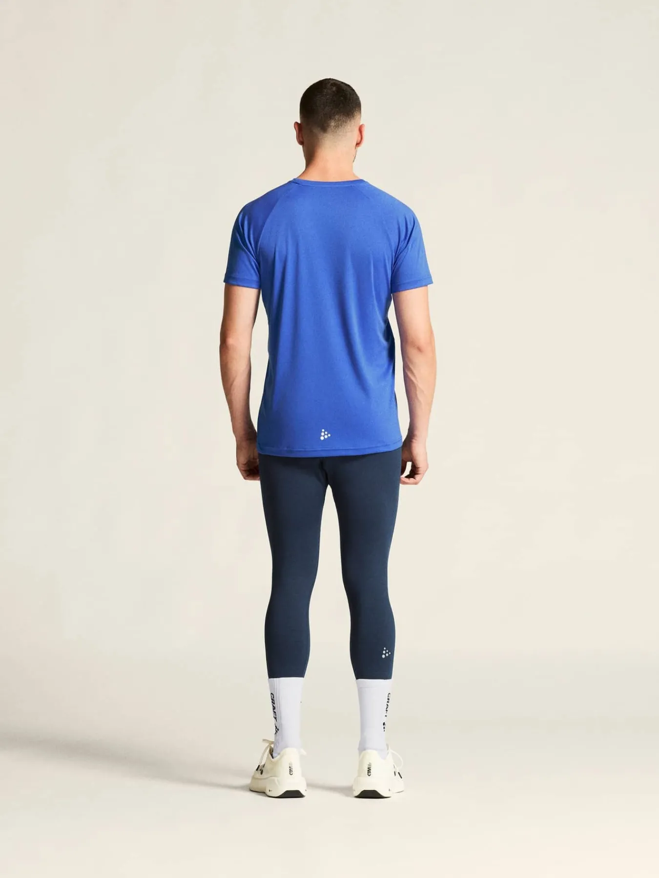 Craft Sportswear T-Shirts & Tröjor|Träning^CORE Essence Logo Tee M Ink Blue