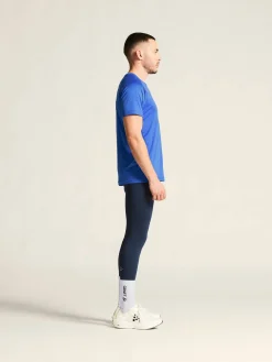 Craft Sportswear T-Shirts & Tröjor|Träning^CORE Essence Logo Tee M Ink Blue
