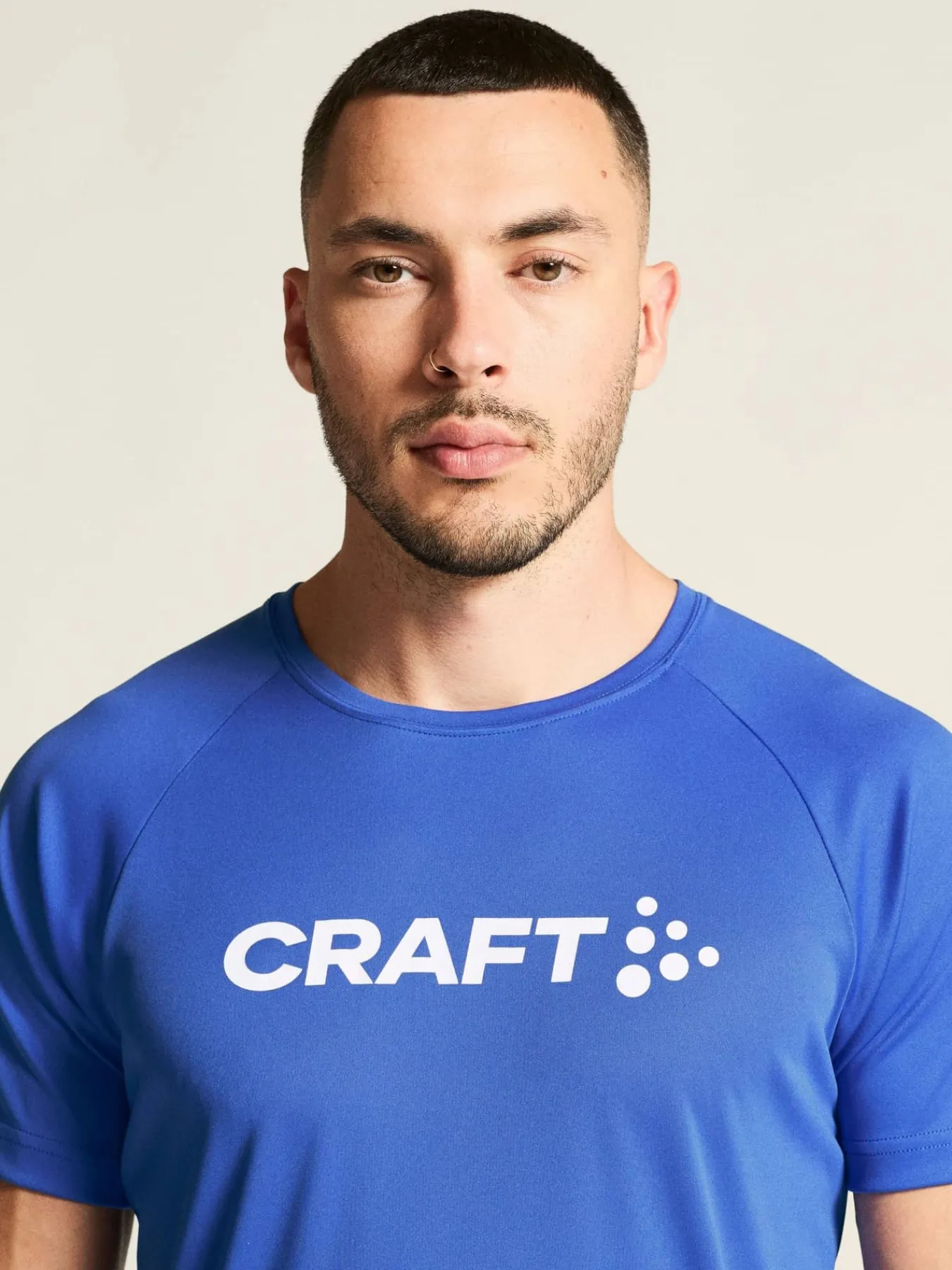 Craft Sportswear T-Shirts & Tröjor|Träning^CORE Essence Logo Tee M Ink Blue