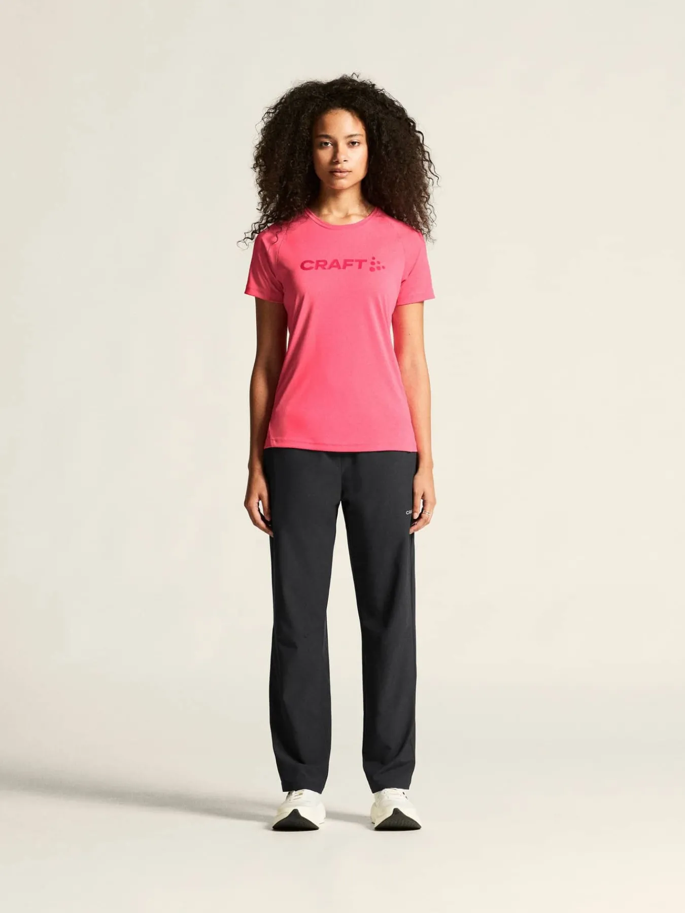 Craft Sportswear T-Shirts & Tröjor|Träning^CORE Essence Logo Tee W Fuchsia