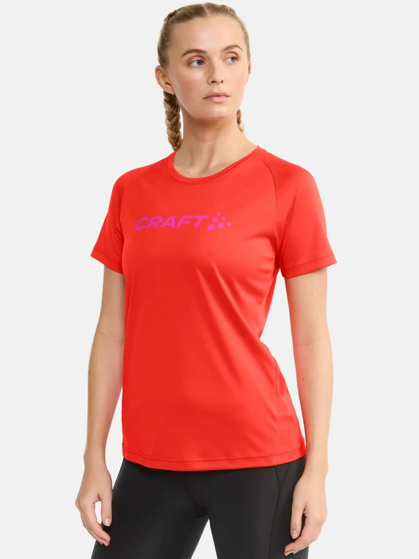 Craft Sportswear T-Shirts & Tröjor|Träning^CORE Essence Logo Tee W Inferno