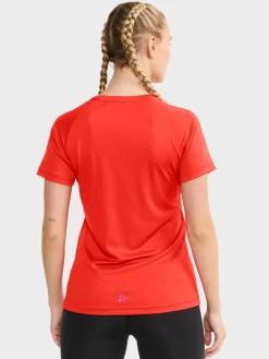 Craft Sportswear T-Shirts & Tröjor|Träning^CORE Essence Logo Tee W Inferno