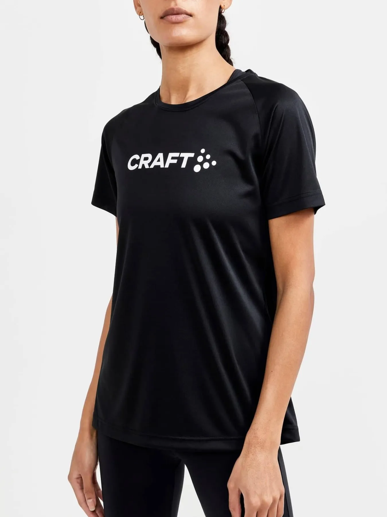 Craft Sportswear T-Shirts & Tröjor|Träning^CORE Essence Logo Tee W Black