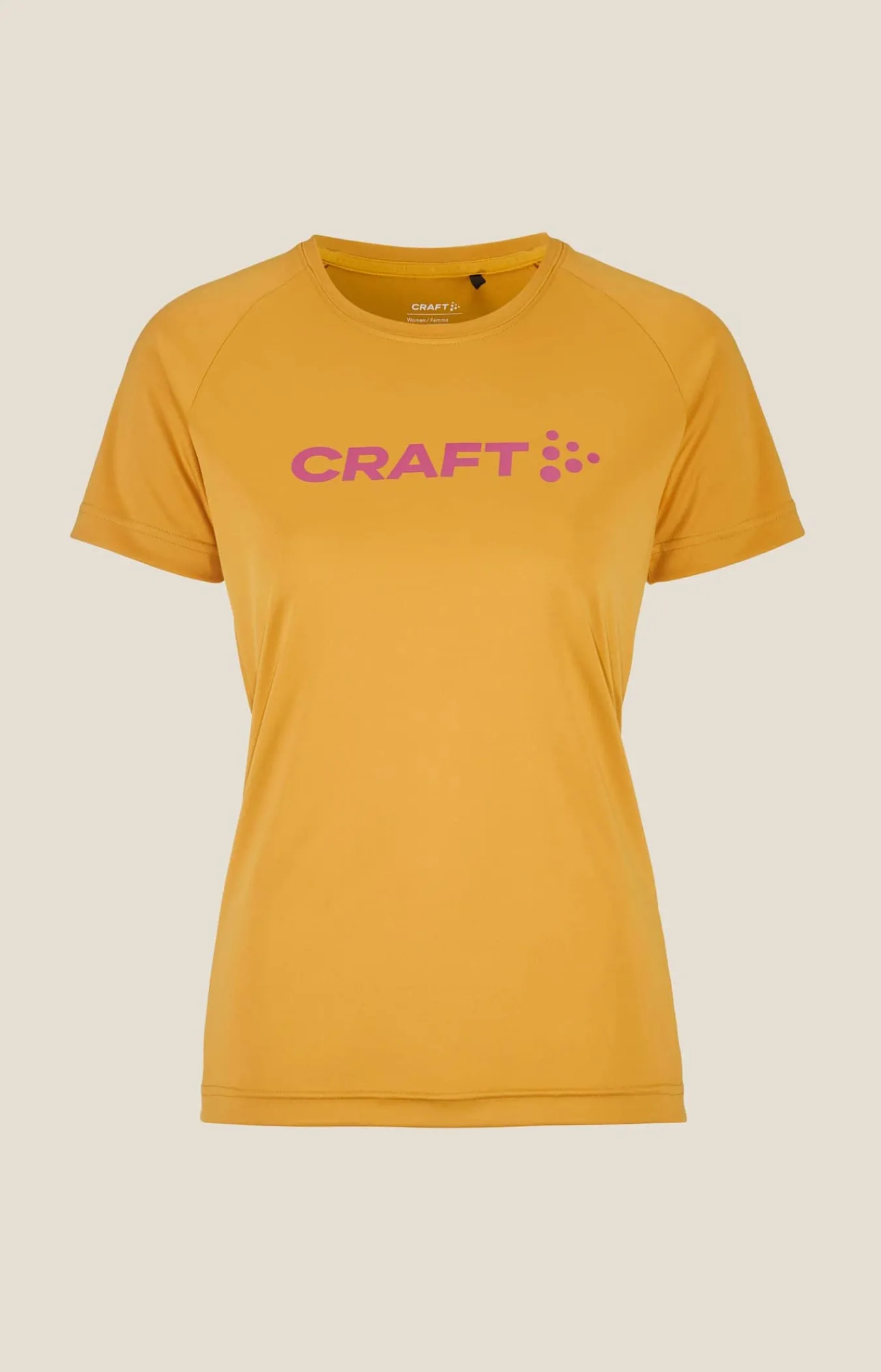 Craft Sportswear T-Shirts & Tröjor|Träning^CORE Essence Logo Tee W Turmeric/Rouge