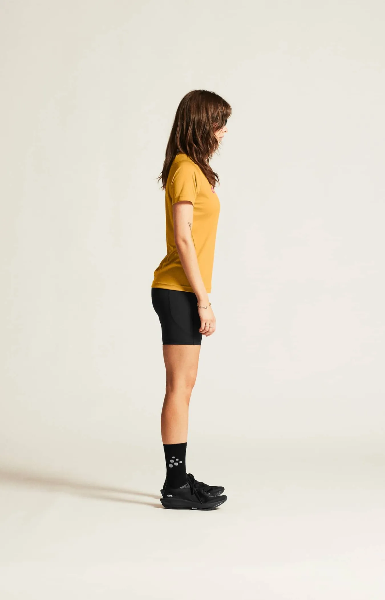 Craft Sportswear T-Shirts & Tröjor|Träning^CORE Essence Logo Tee W Turmeric/Rouge