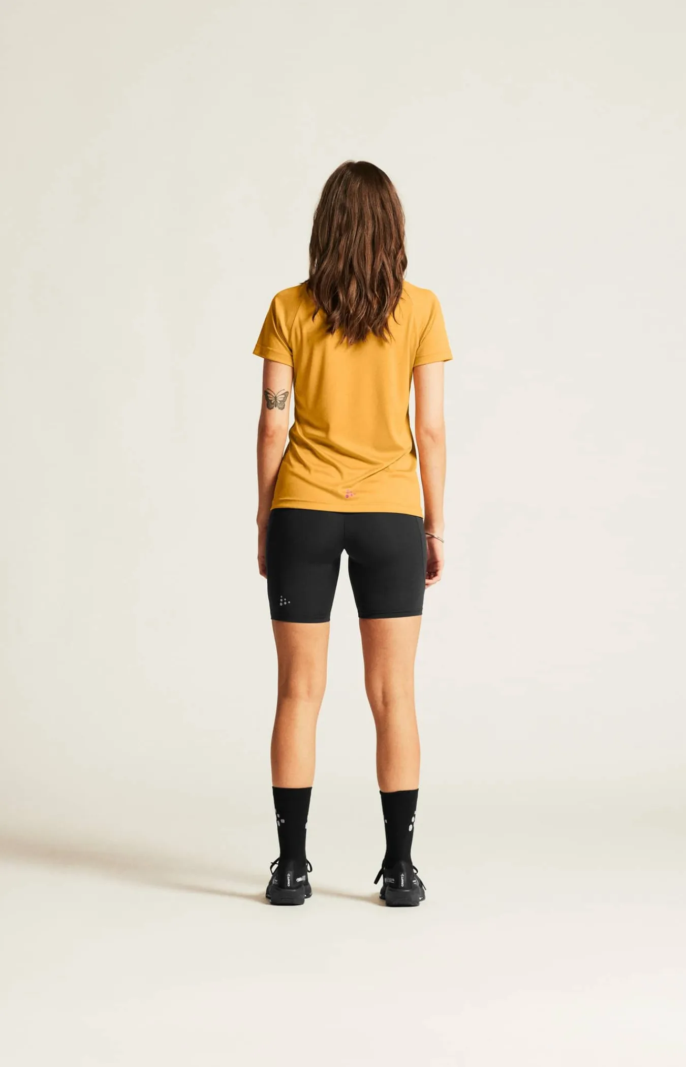 Craft Sportswear T-Shirts & Tröjor|Träning^CORE Essence Logo Tee W Turmeric/Rouge