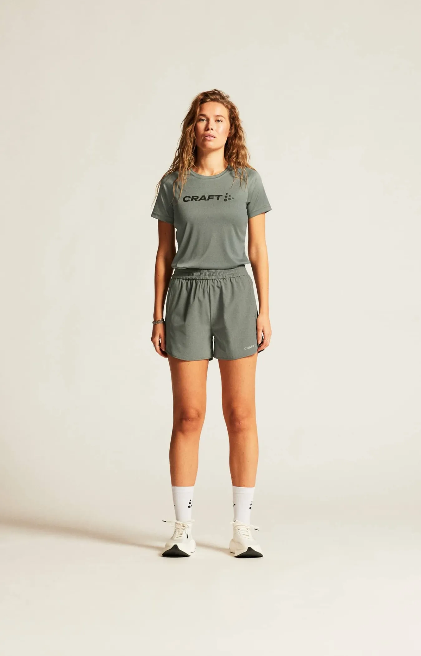 Craft Sportswear T-Shirts & Tröjor|Träning^CORE Essence Logo Tee W Leaf