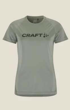 Craft Sportswear T-Shirts & Tröjor|Träning^CORE Essence Logo Tee W Leaf