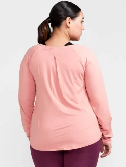 Craft Sportswear Träning^Core Essence Ls Plus Tee W Bleikur