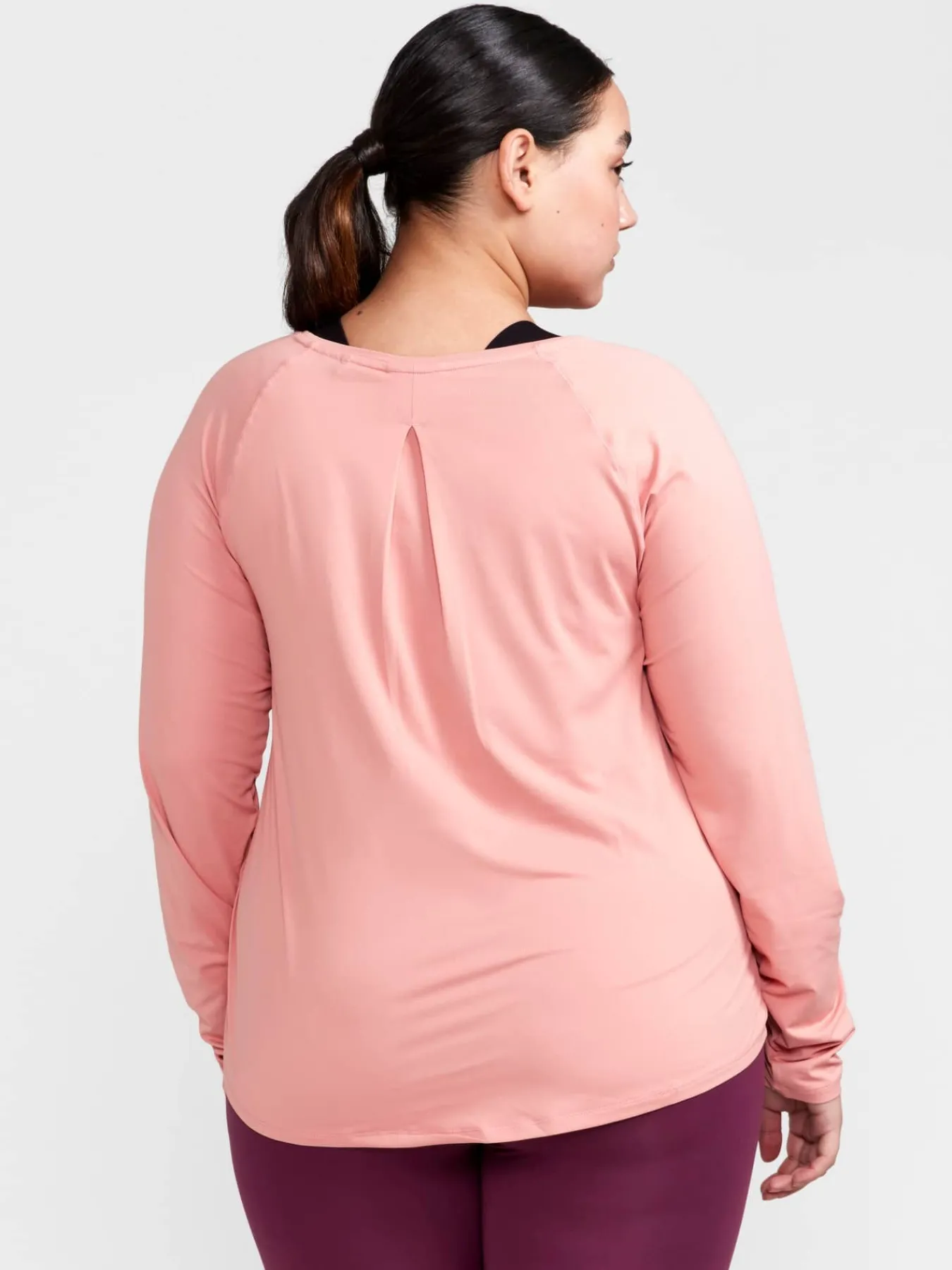 Craft Sportswear Träning^Core Essence Ls Plus Tee W Bleikur