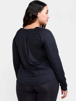 Craft Sportswear Träning^Core Essence Ls Plus Tee W Black