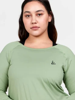 Craft Sportswear Träning^Core Essence Ls Plus Tee W Jade