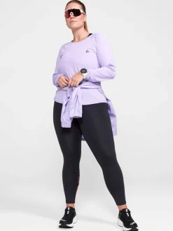 Craft Sportswear Träning^Core Essence Ls Plus Tee W Lavender