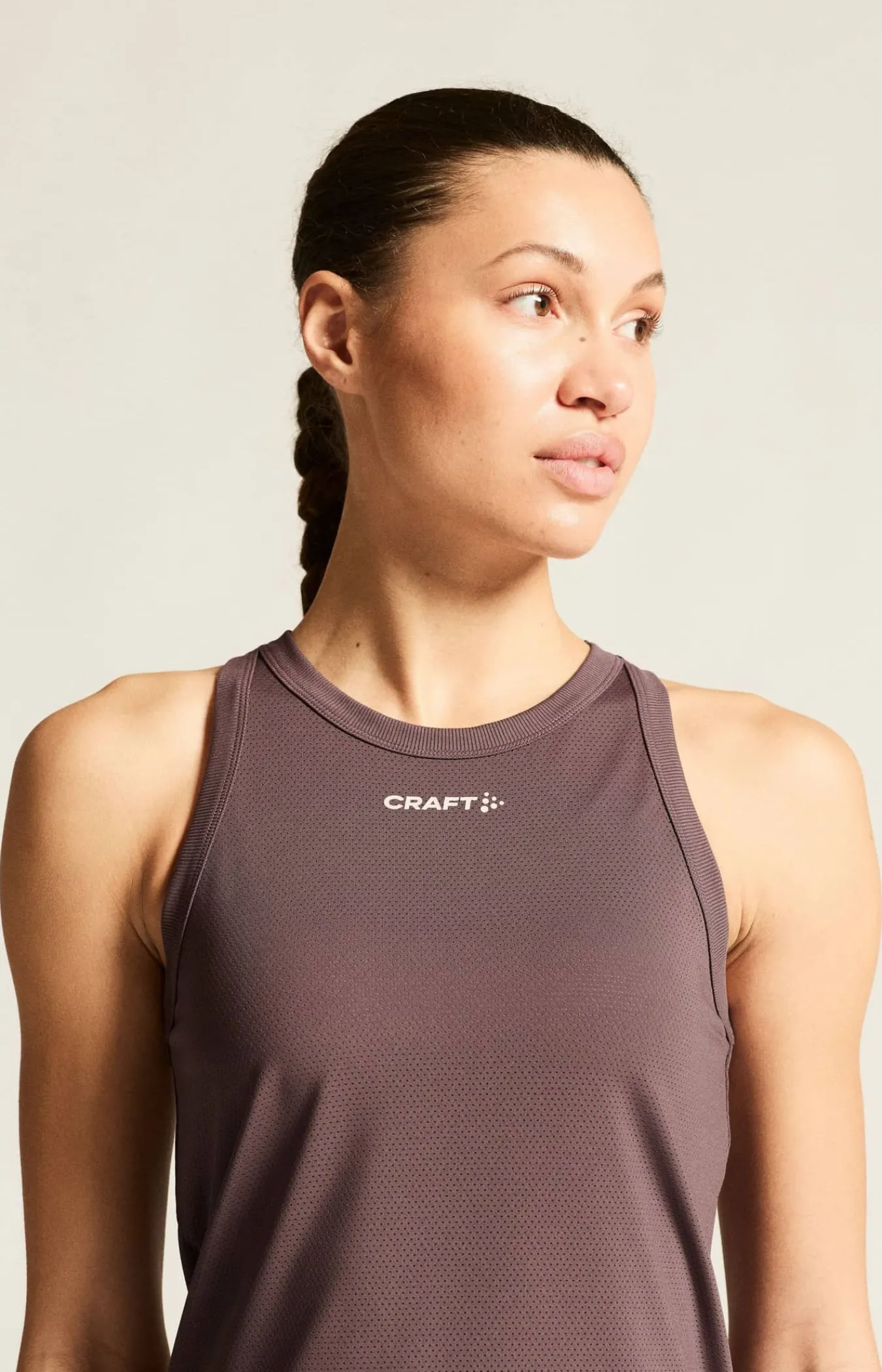 Craft Sportswear Linnen|Träning^CORE Essence Mesh Singlet W Flint