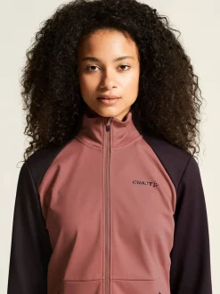 Craft Sportswear Jackor & Västar|Längdskidor^Core Essence Nordic Jacket W Rose Brown/Dk Plum