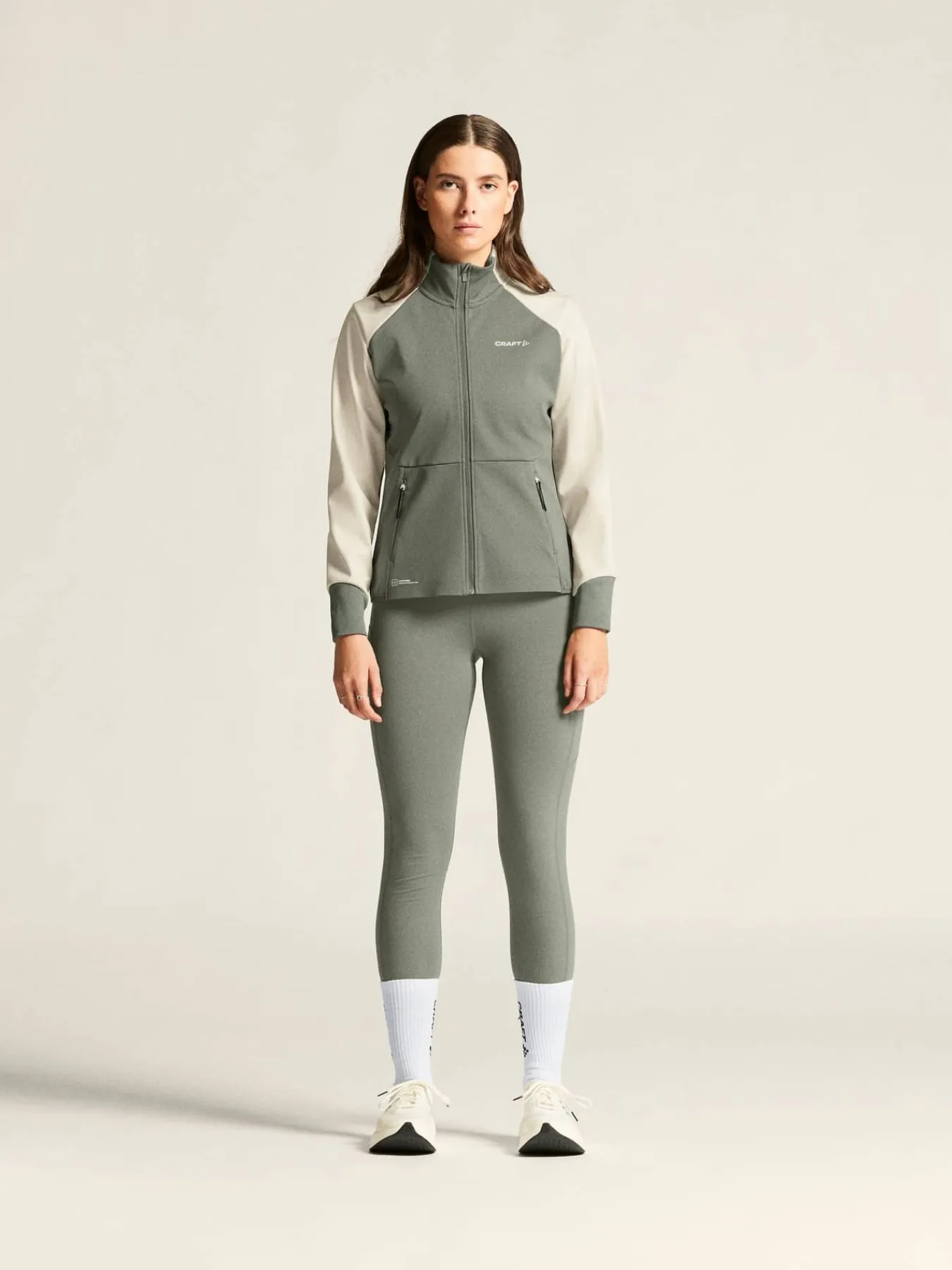 Craft Sportswear Jackor & Västar|Längdskidor^Core Essence Nordic Jacket W Leaf/Tofu