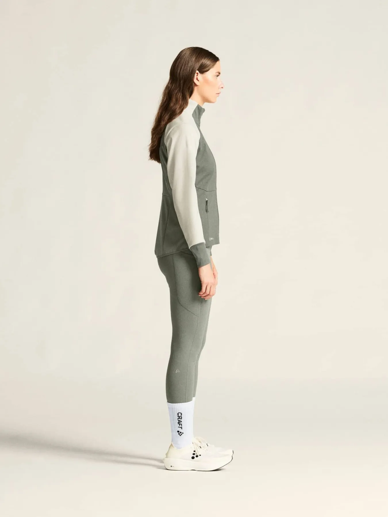 Craft Sportswear Jackor & Västar|Längdskidor^Core Essence Nordic Jacket W Leaf/Tofu