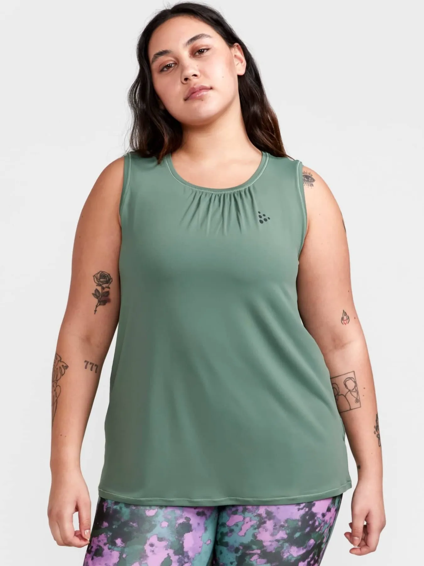 Craft Sportswear Linnen|Träning^Core Essence Plus Tank W Thyme