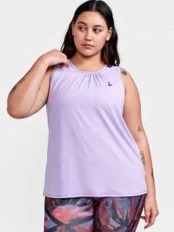 Craft Sportswear Linnen|Träning^Core Essence Plus Tank W Lavender