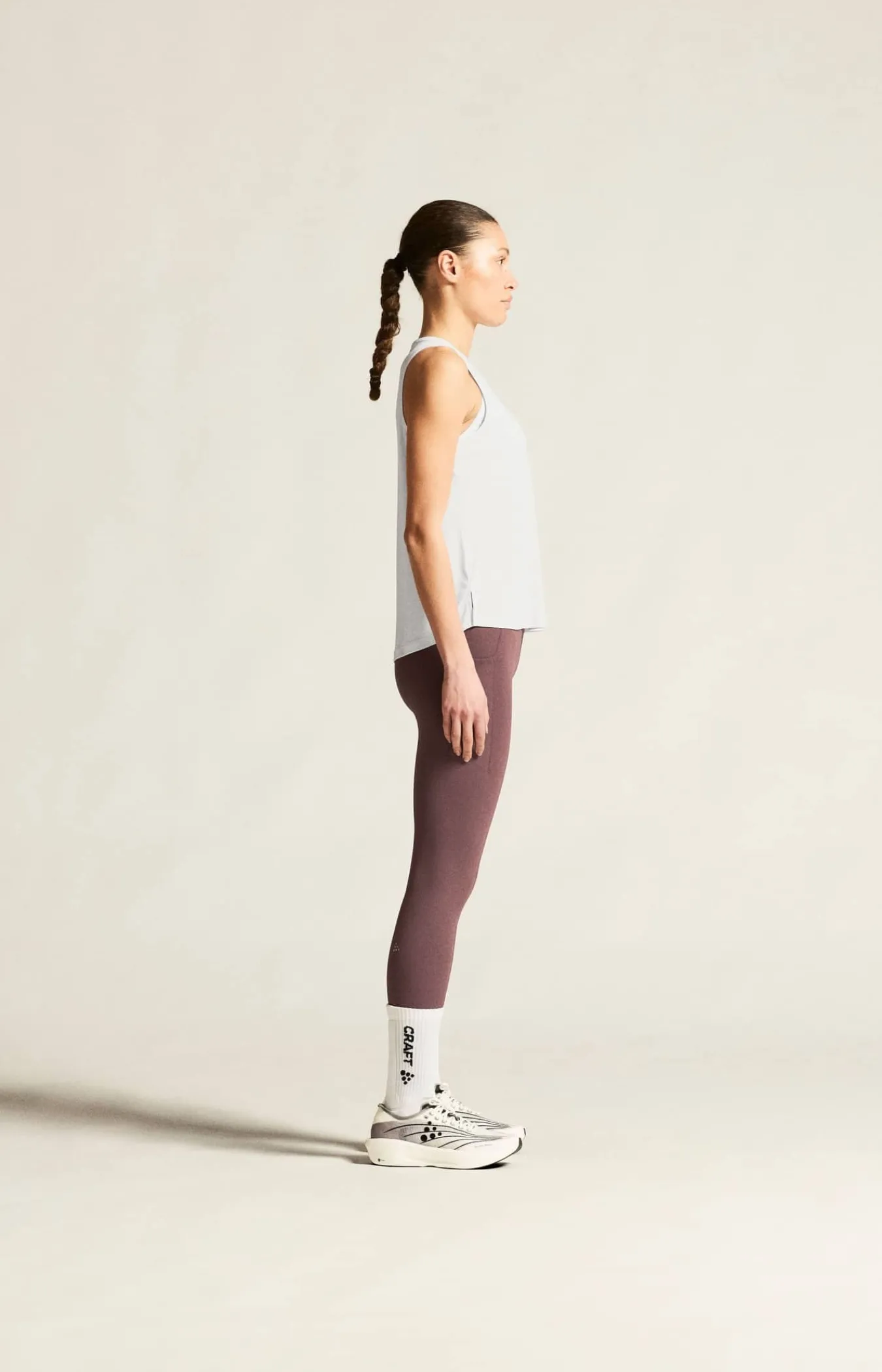 Craft Sportswear Linnen|Träning^CORE Essence Singlet 2 W White