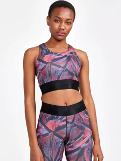 Craft Sportswear Linnen|Träning^Core Essence Sports Top W Black-Lavender