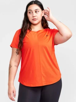 Craft Sportswear T-Shirts & Tröjor|Träning^Core Essence SS Plus Tee W Solo